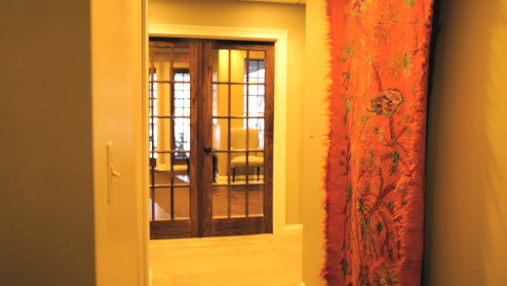 The middle hallway